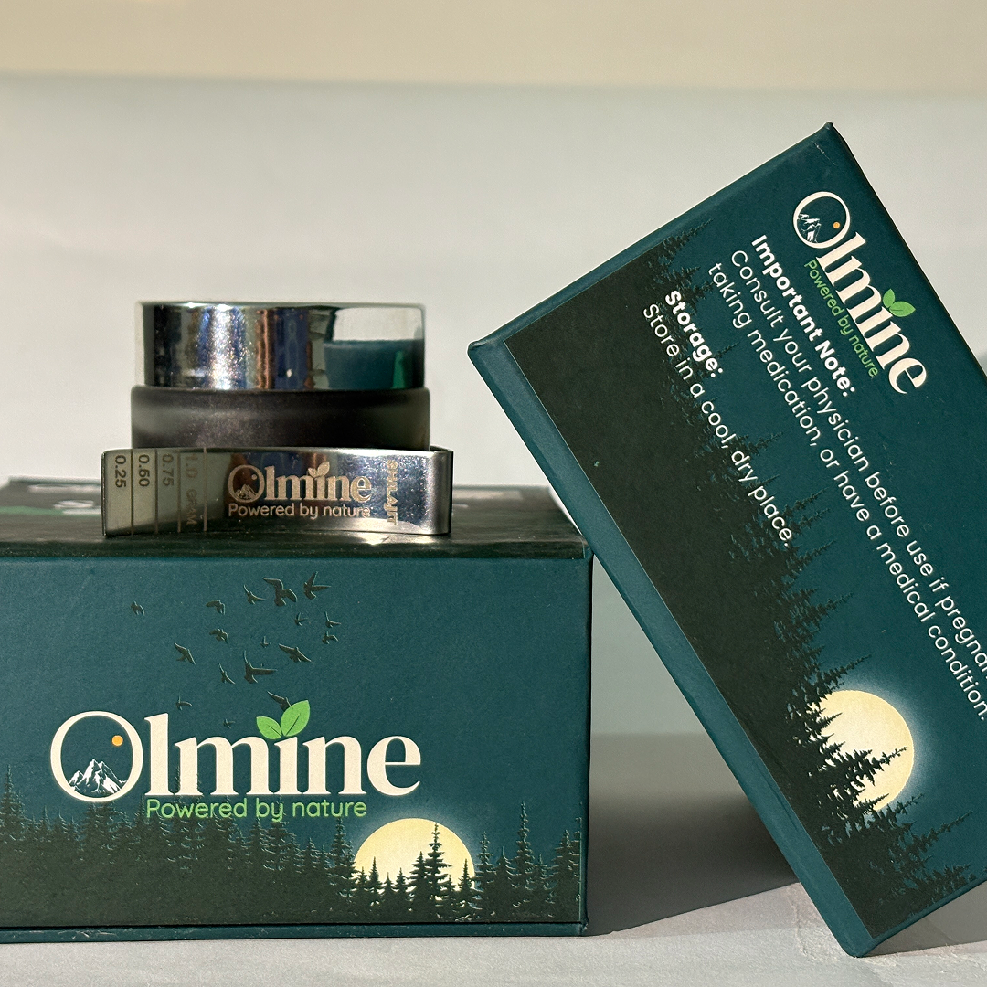 20 Gram | Olmine Shilajit | 100% Natural Shilajit | Skardu Shilajit | with Spoon